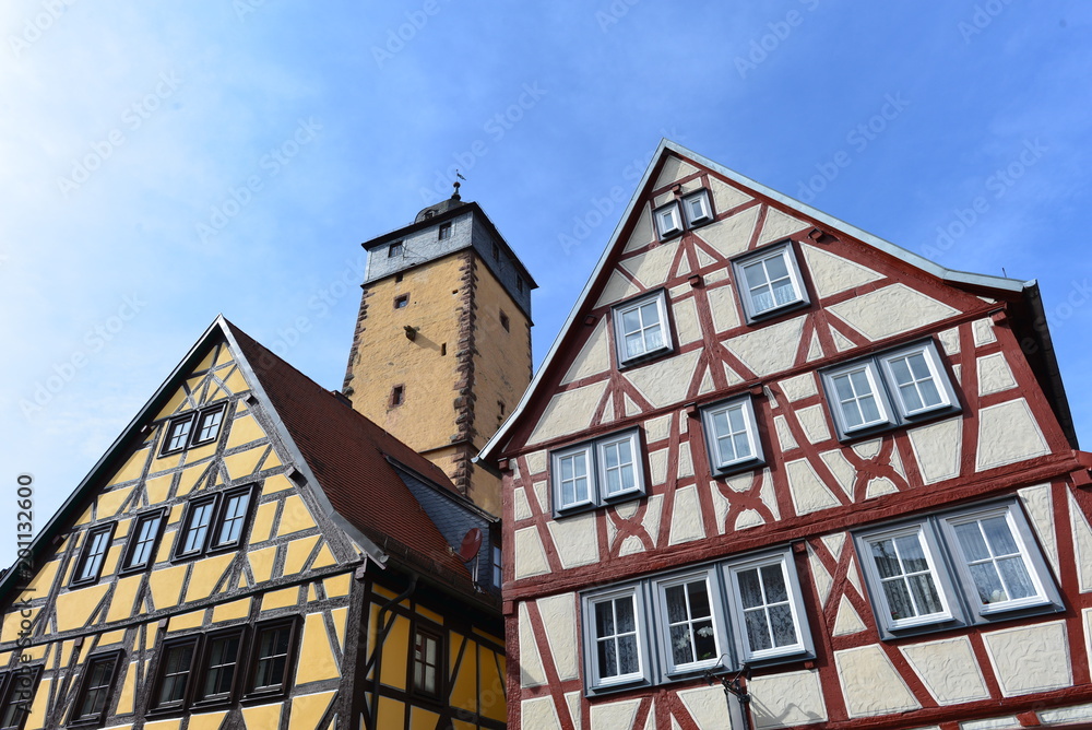 Der Bayersturm - Wahzeichen der Stadt Lohr am Main Der Bayersturm - Wahzeichen der Stadt Lohr am Main