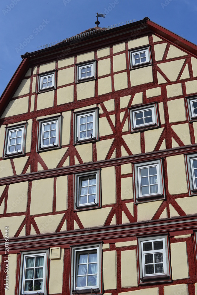 Altstadt Lohr am Main in Unterfranken - Bayern Altstadt Lohr am Main in Unterfranken - Bayern