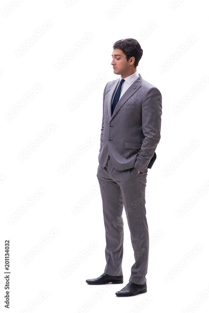 Businessman isolated on the white background Businessman isolated on the white background
