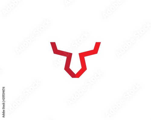 Bull Taurus Logo Template