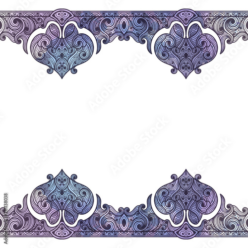 Seamless border texture.
