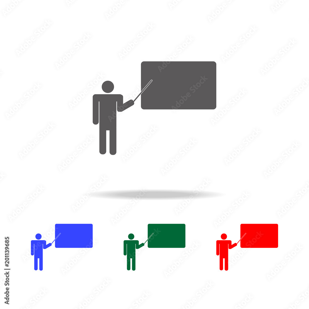 Teacher icon. Elements of people profession in multi colored icons. Premium quality graphic design icon. Simple icon for websites, web design, mobile app, info graphics Teacher icon. Elements of people profession in multi colored icons. Premium quality graphic design icon. Simple icon for websites, web design, mobile app, info graphics