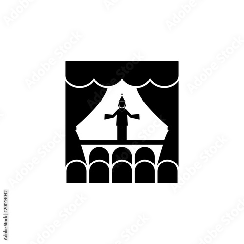 pantomime theater icon. Element of theater and art illustration. Premium quality graphic design icon. Signs and symbols collection icon for websites, web design, mobile app