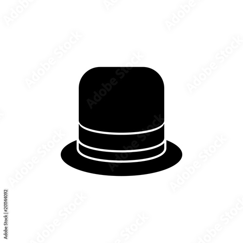 cylinder hat icon. Element of theater and art illustration. Premium quality graphic design icon. Signs and symbols collection icon for websites, web design, mobile app