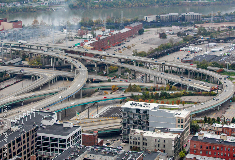 Fototapeta premium Expressway in the City
