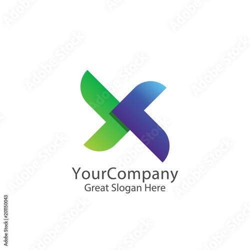 express logistic delivery or courier transport service logo. initial lettertype letter x. digital finance providence, money transfer and internet thinks concept design.