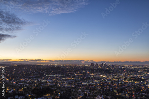 Sunrise in Los Angeles