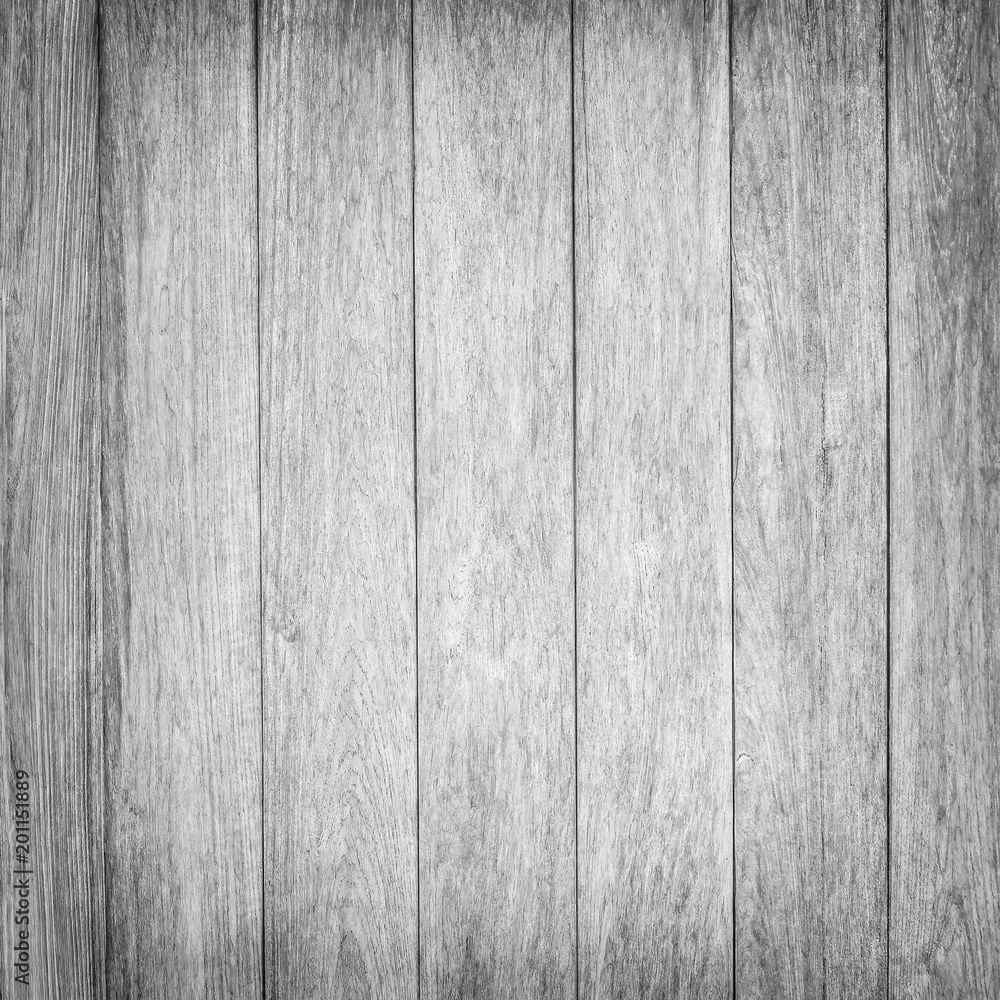 Fototapeta premium Vintage stained gray wooden wall background texture