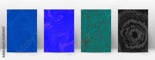 Abstract cover. Modern design template. Admirable suminagashi marble. Minimalistic hipster flyer design. Outstanding trendy abstract cover. Vector illustration.