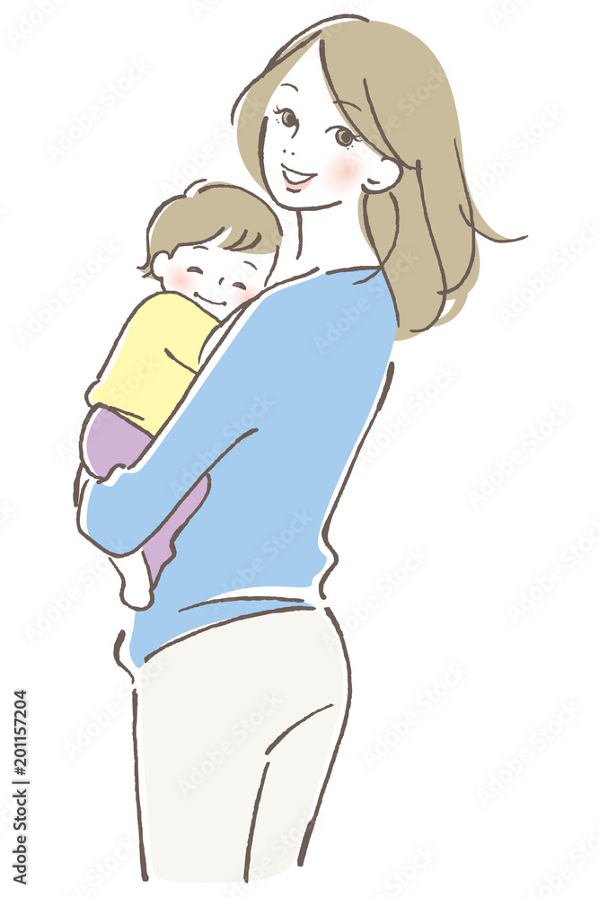 子供と母親