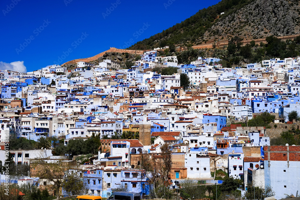 The beauty of Chefchaouen, Blue City of northwest Morocco