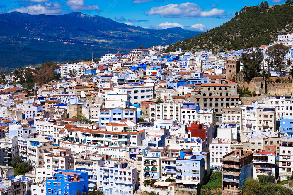 The beauty of Chefchaouen, Blue City of northwest Morocco