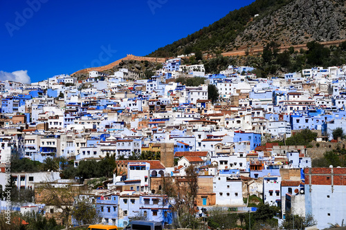 The beauty of Chefchaouen, Blue City of northwest Morocco © Roserunn