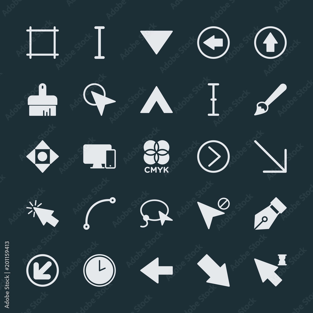 Modern Simple Set of arrows, cursors, design Vector fill Icons. ..Contains such Icons as tablet, up, background, responsive, arrow, up and more on dark background. Fully Editable. Pixel Perfect. Modern Simple Set of arrows, cursors, design Vector fill Icons. ..Contains such Icons as tablet, up, background, responsive, arrow, up and more on dark background. Fully Editable. Pixel Perfect.