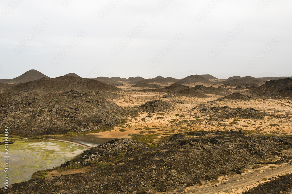 Isla de Lobos Landscape, Fuerteventura, Spain