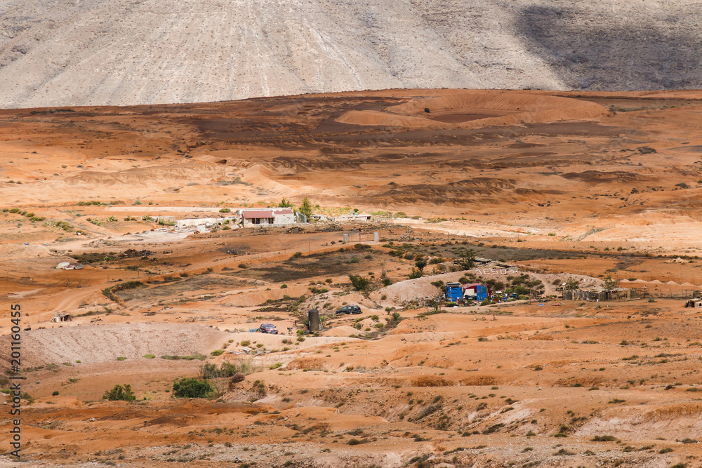 Cerro de Temejereque View In Fuerteventura, Spain