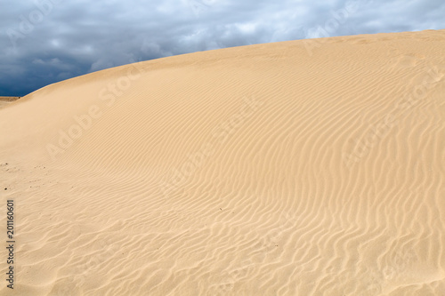 Sand Dunes in Fuerteventura, Spain