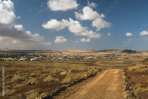 Lajares Village In Fuerteventura, Spain photo