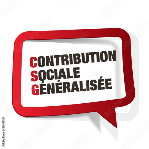 CSG - contribution sociale généralisée
