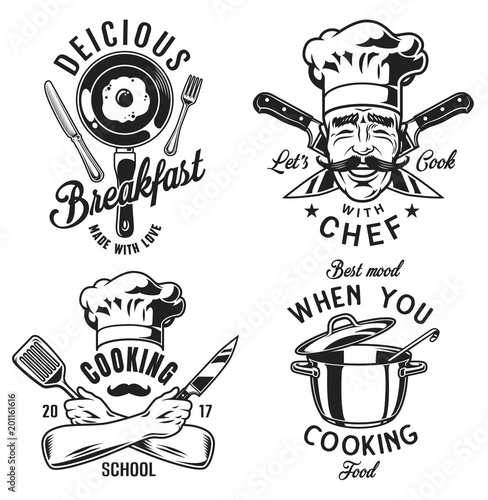 Set of emblem