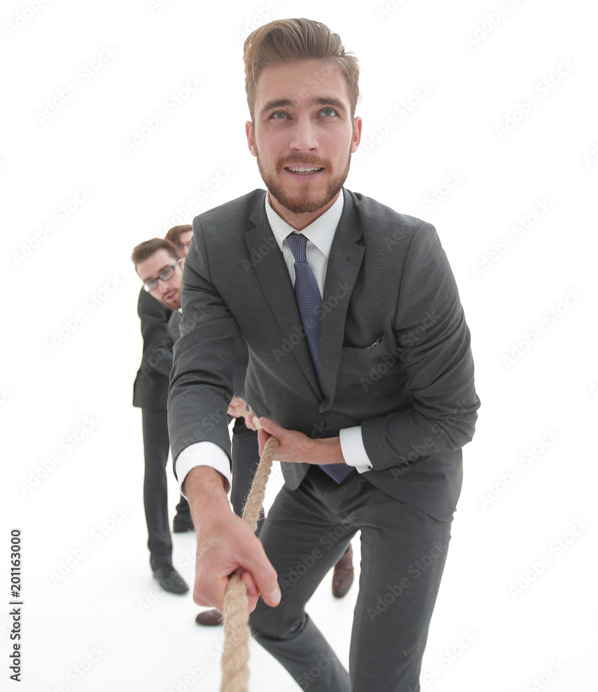 background image of a businessman rising up. background image of a businessman rising up.
