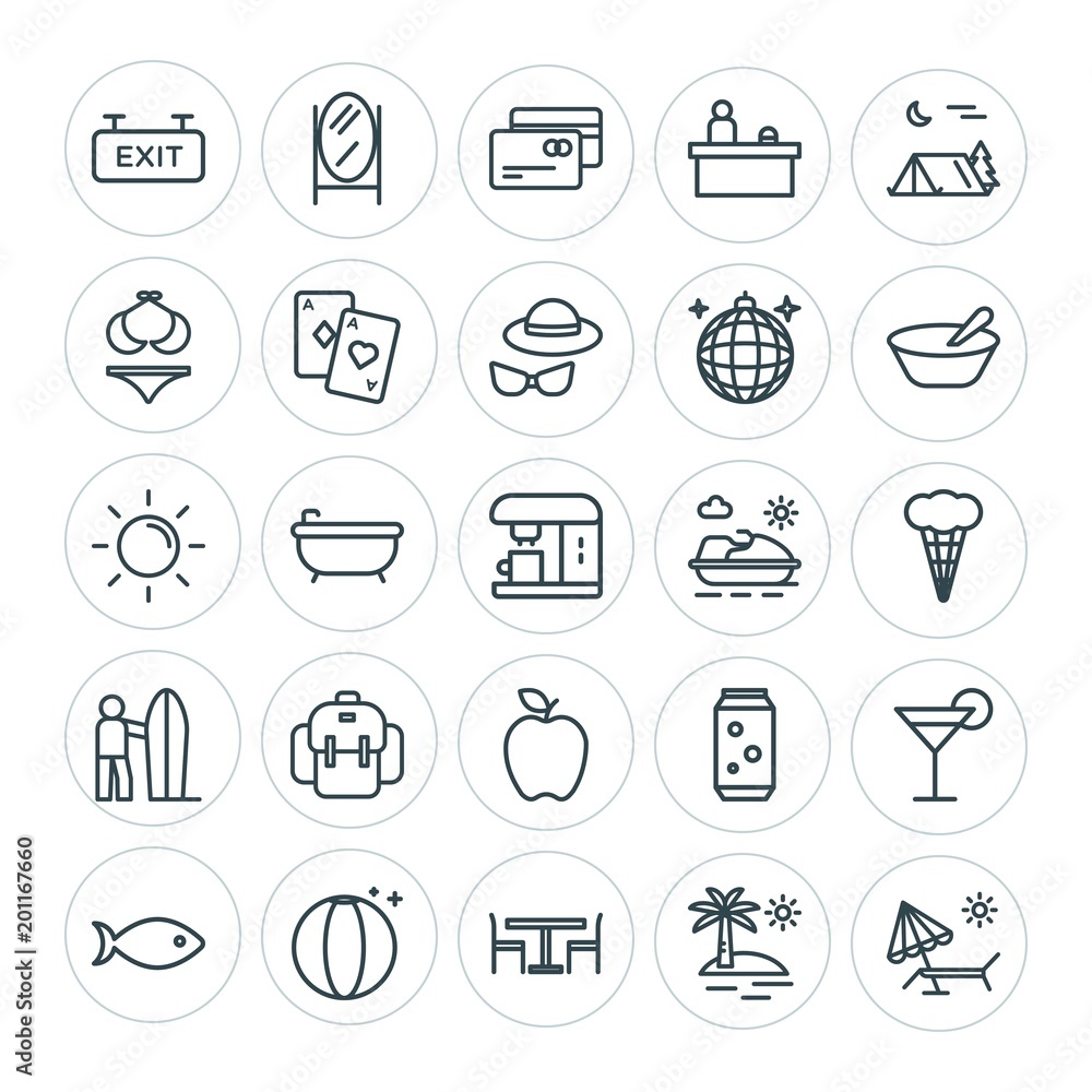 Modern Simple Set of food, hotel, drinks, travel Vector outline Icons. ..Contains such Icons as hygiene, isolated, summer, beach, debit and more on white background. Fully Editable. Pixel Perfect Modern Simple Set of food, hotel, drinks, travel Vector outline Icons. ..Contains such Icons as hygiene, isolated, summer, beach, debit and more on white background. Fully Editable. Pixel Perfect