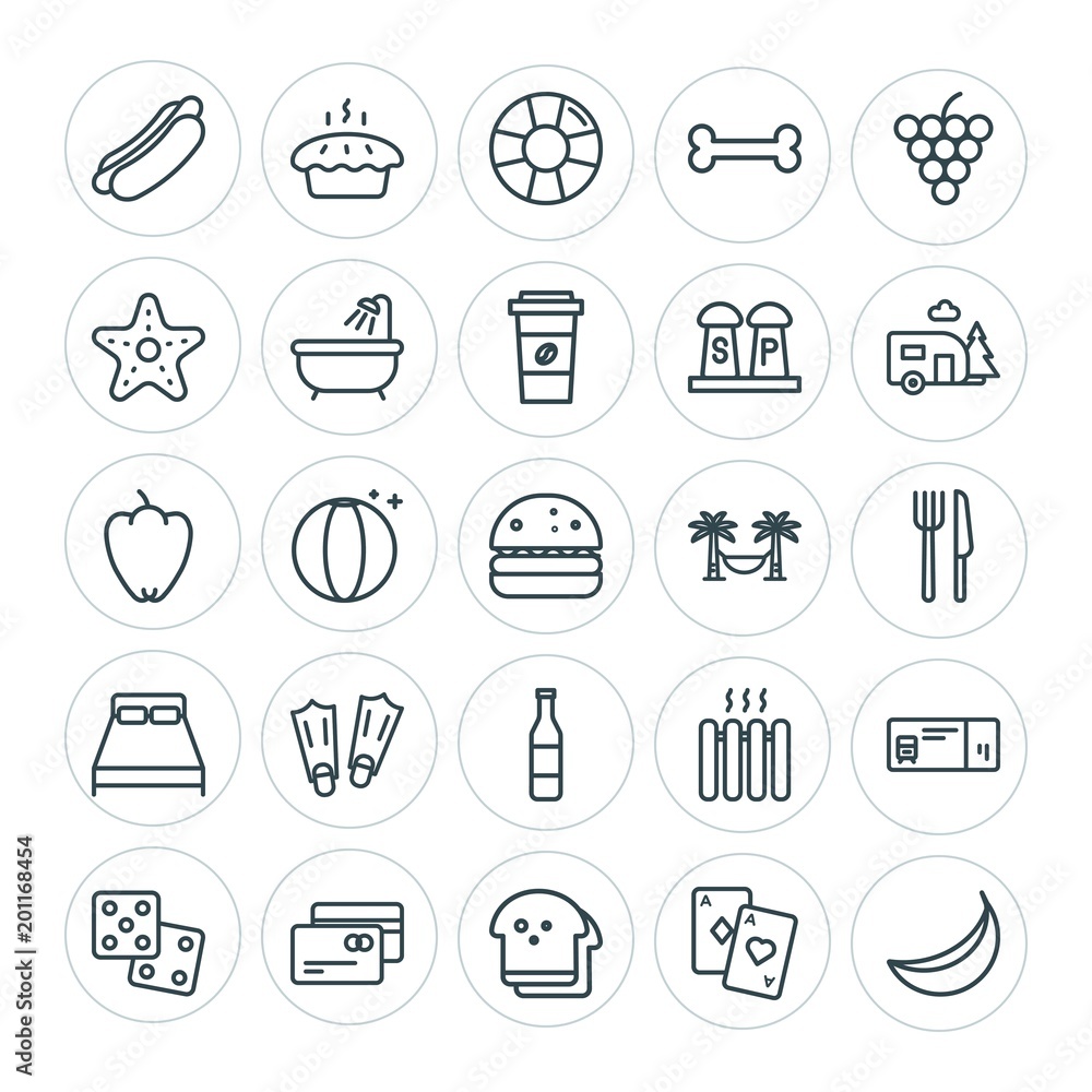 Modern Simple Set of food, hotel, drinks, travel Vector outline Icons. ..Contains such Icons as circle, casino, ticket, debit, save and more on white background. Fully Editable. Pixel Perfect Modern Simple Set of food, hotel, drinks, travel Vector outline Icons. ..Contains such Icons as circle, casino, ticket, debit, save and more on white background. Fully Editable. Pixel Perfect