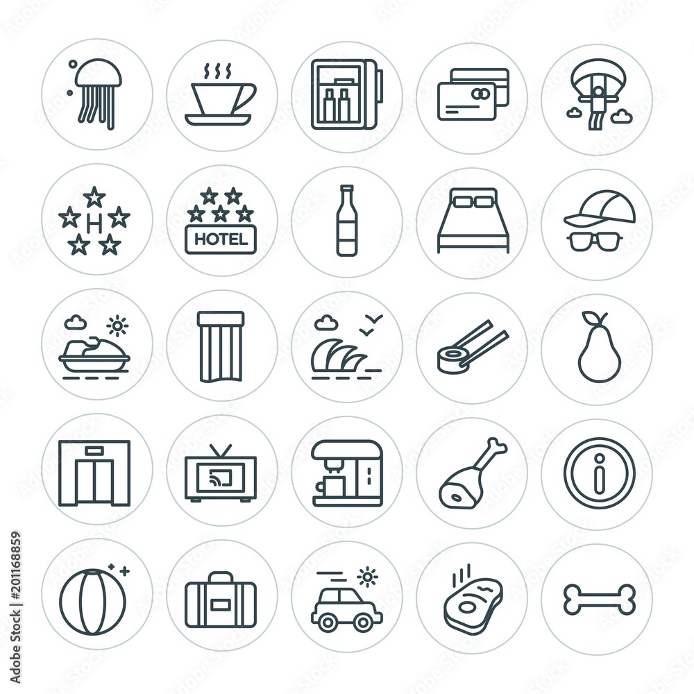 Modern Simple Set of food, hotel, drinks, travel Vector outline Icons. ..Contains such Icons as baggage, illustration, food, car, bag and more on white background. Fully Editable. Pixel Perfect Modern Simple Set of food, hotel, drinks, travel Vector outline Icons. ..Contains such Icons as baggage, illustration, food, car, bag and more on white background. Fully Editable. Pixel Perfect