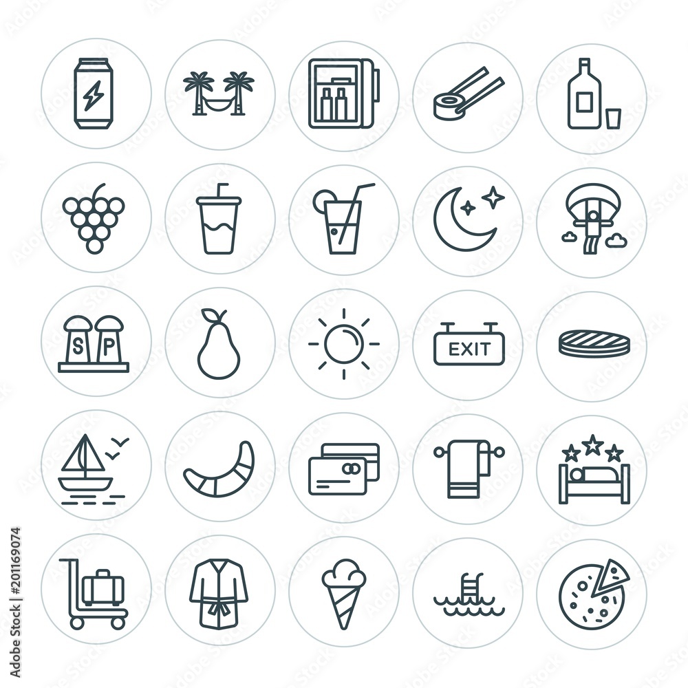 Modern Simple Set of food, hotel, drinks, travel Vector outline Icons. ..Contains such Icons as travel, trolley, hotel, energy, bath and more on white background. Fully Editable. Pixel Perfect Modern Simple Set of food, hotel, drinks, travel Vector outline Icons. ..Contains such Icons as travel, trolley, hotel, energy, bath and more on white background. Fully Editable. Pixel Perfect