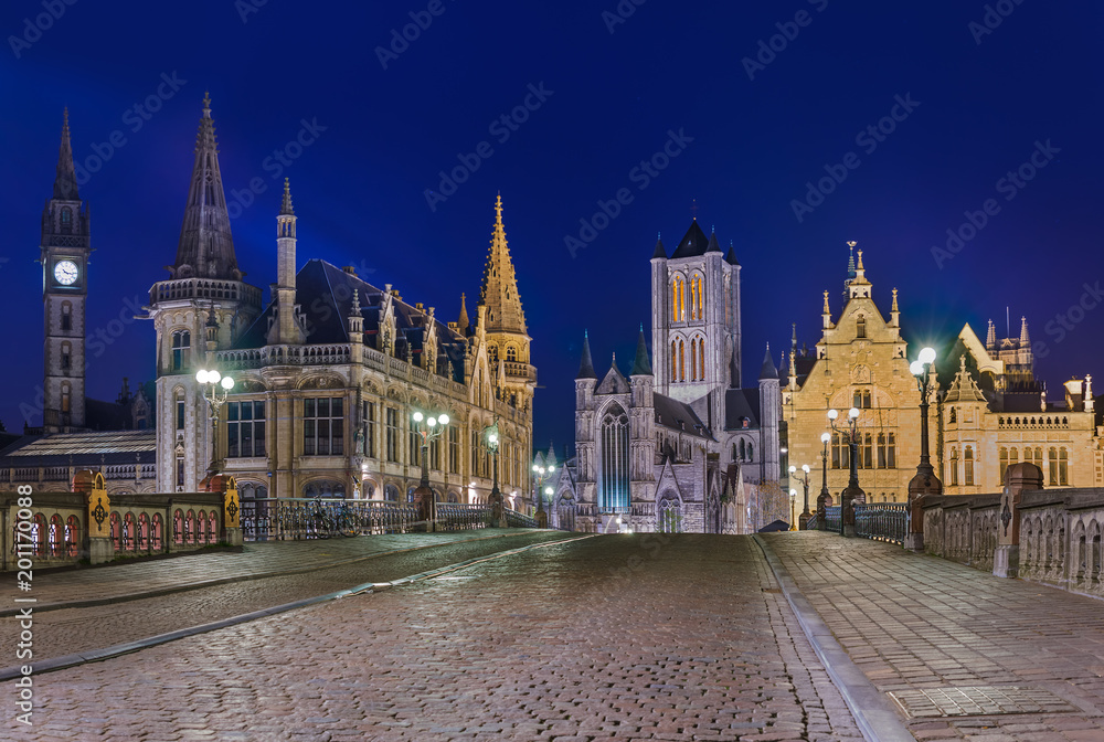 Gent cityscape - Belgium