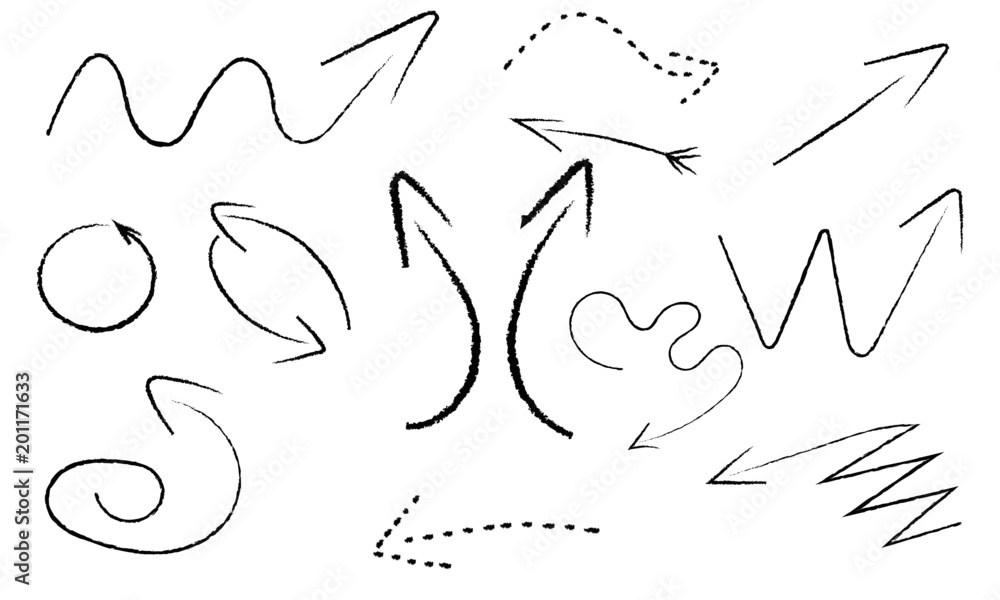 Hand Drawn Arrow Collection Hand Drawn Arrow Collection