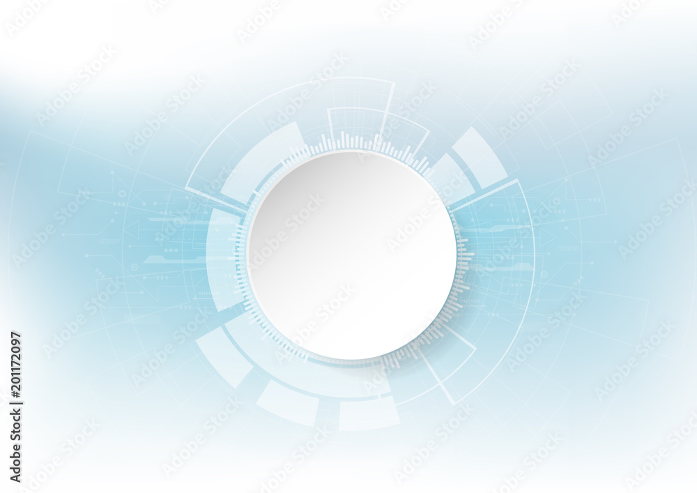 Abstract Technology Background