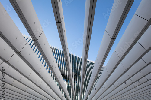 Abstract modern architecture photo
