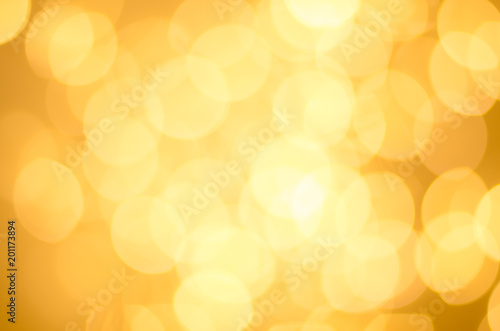 Festive background with bokeh lights. Christmas and New year