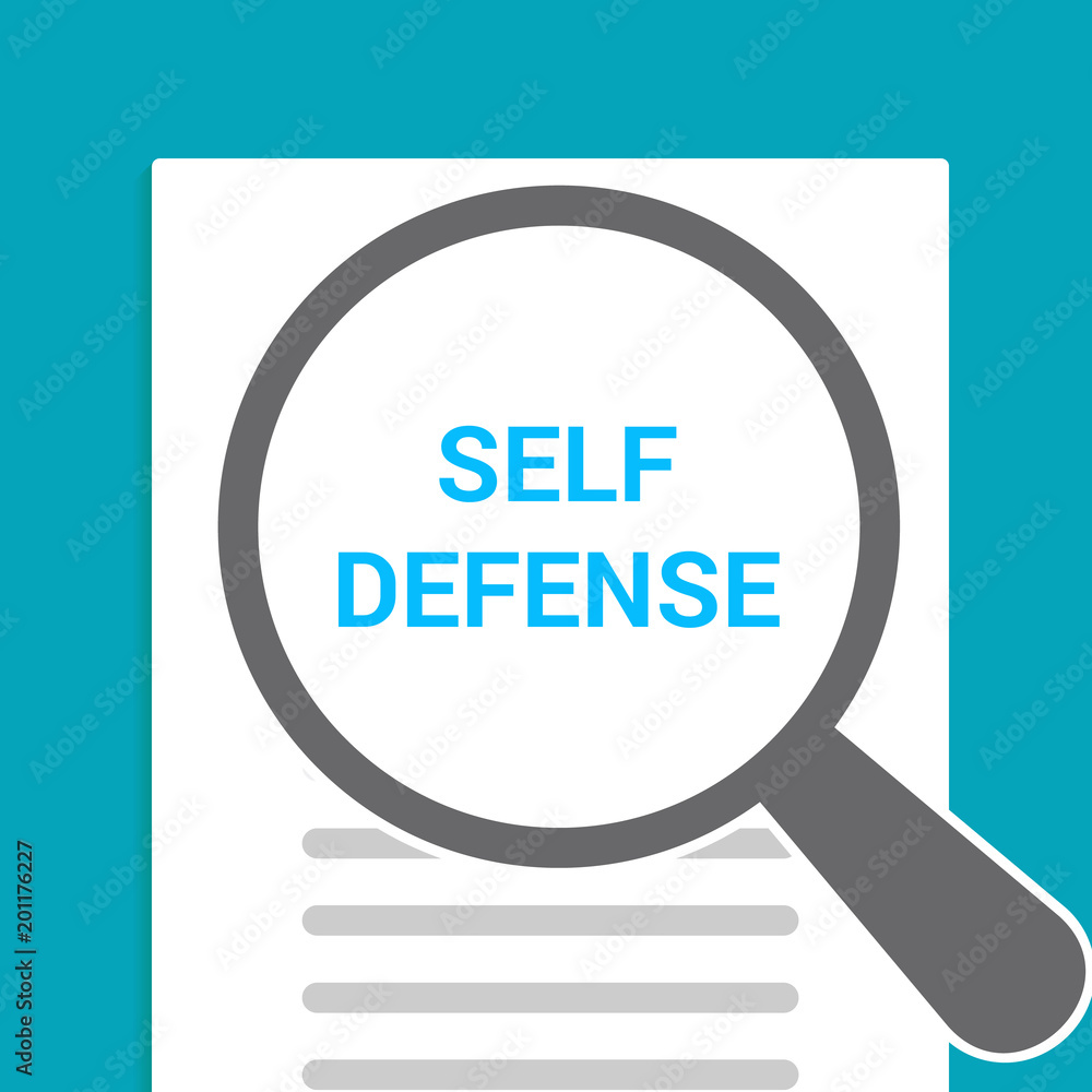 Magnifying Optical Glass With Words Self Defense Magnifying Optical Glass With Words Self Defense