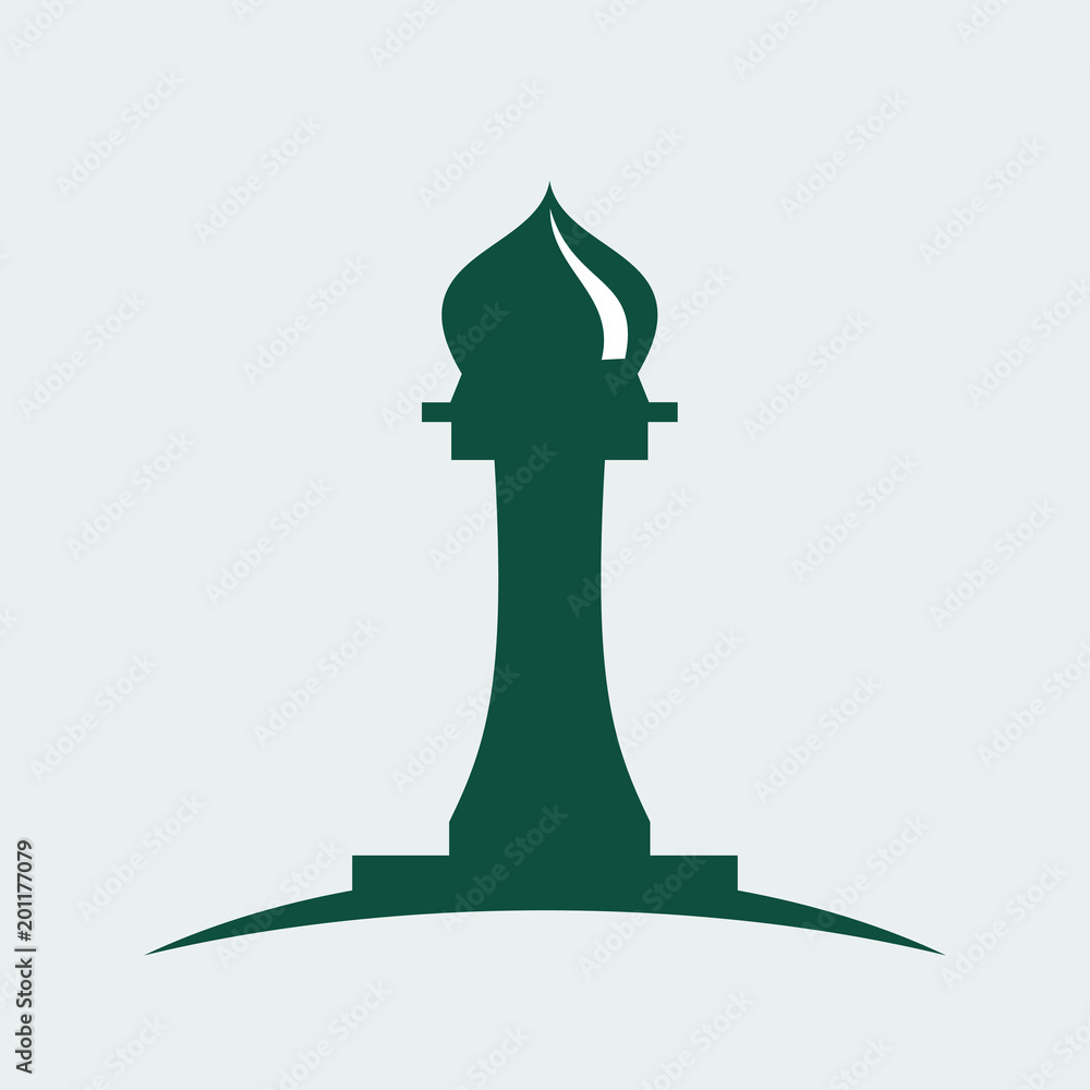 Fototapeta premium Chess Bishop Piece Vector illustration