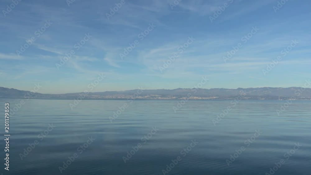 Static landscape of the sea Static landscape of the sea