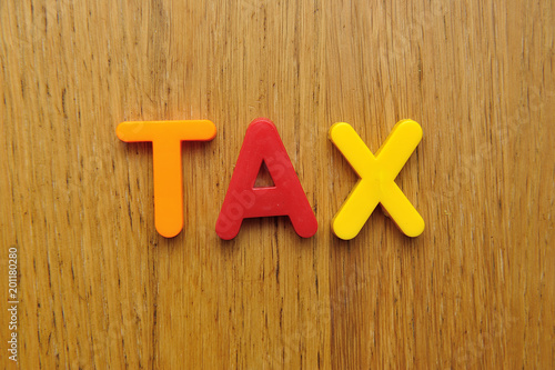 Tax word