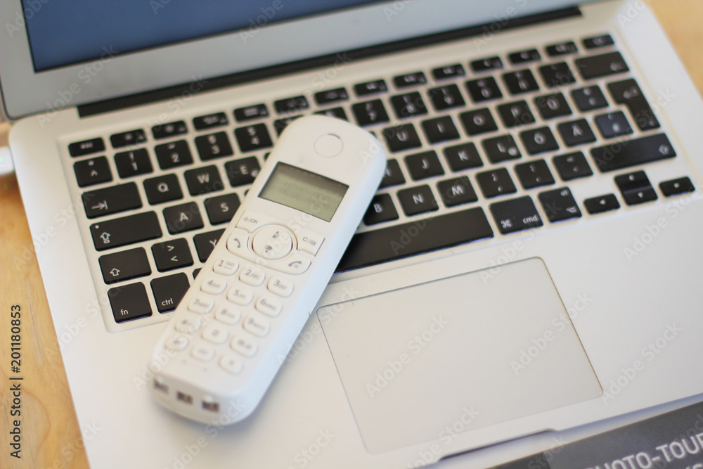 Telefon und Computer Telefon und Computer