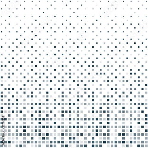 Grey square pattern background - vector illustration Background