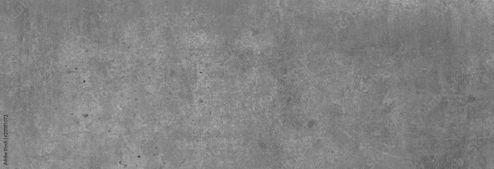 Fläche einer grauen, strukturieren Sichtbeton-Wand in XXL als Hintergrund Textur - obrazy, fototapety, plakaty 
