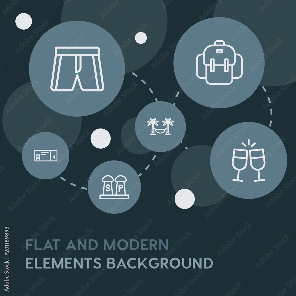 food, drinks, travel outline vector icons and elements background with circle bubbles networks...Multipurpose use on websites, presentations, brochures and more food, drinks, travel outline vector icons and elements background with circle bubbles networks...Multipurpose use on websites, presentations, brochures and more