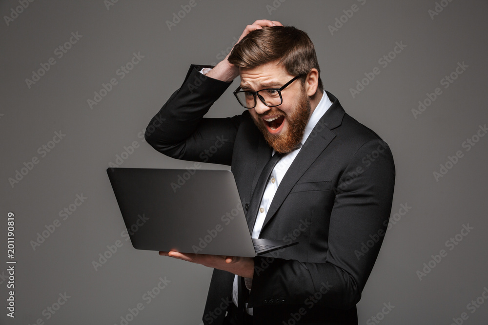 Portrait of a disappointed young businessman Portrait of a disappointed young businessman
