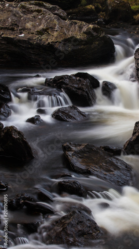 Waterfall and cascades