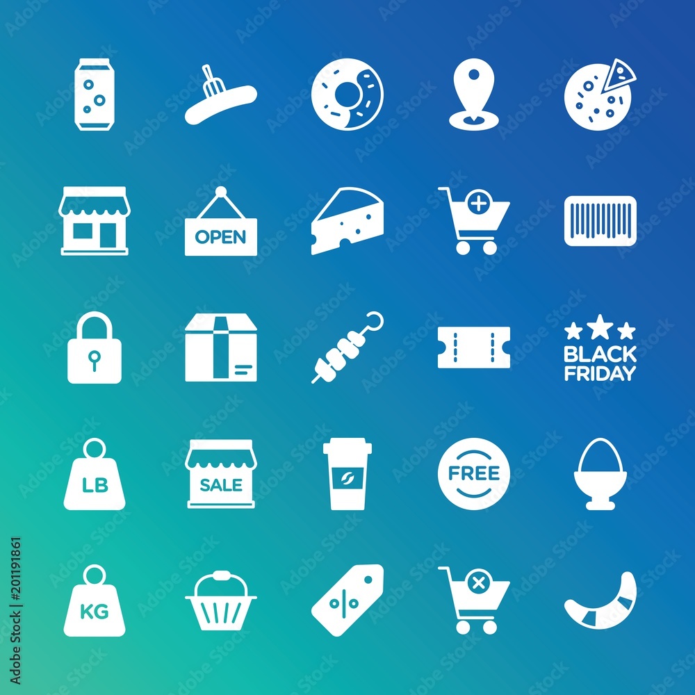 Modern Simple Set of food, drinks, shopping Vector fill Icons. ..Contains such Icons as delicious, icon, easter, soda, place, map and more on gradient background. Fully Editable. Pixel Perfect. Modern Simple Set of food, drinks, shopping Vector fill Icons. ..Contains such Icons as delicious, icon, easter, soda, place, map and more on gradient background. Fully Editable. Pixel Perfect.