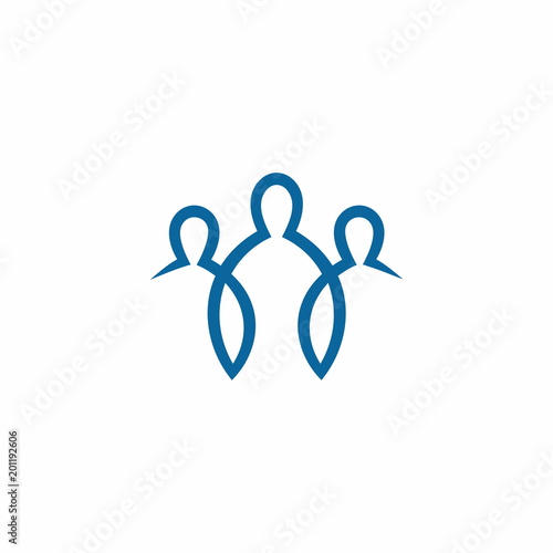Church logo. Unity in Jesus Christ