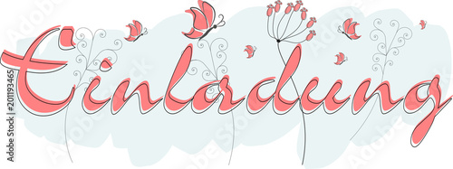 Einladung - Grußkarte