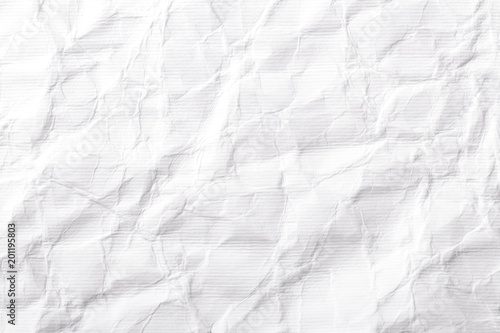 Wallpaper Mural white colored wrinkled paper texture Torontodigital.ca