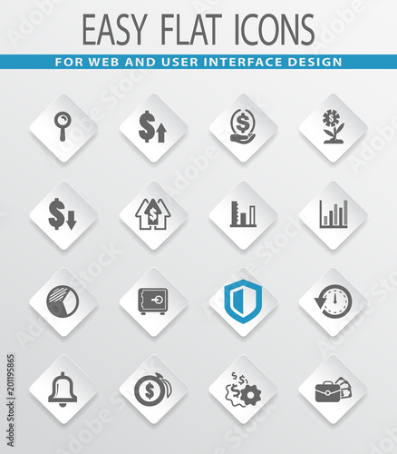 Business icons set