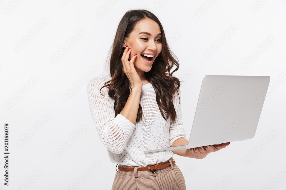 © Drobot Dean - Portrait of a cheerful asian businesswoman